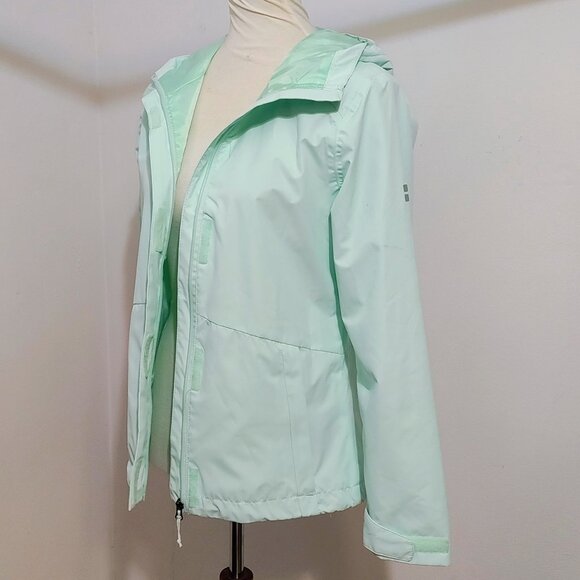 Swiss Alps Mint/Aqua Rain Jacket S - Picture 8 of 16